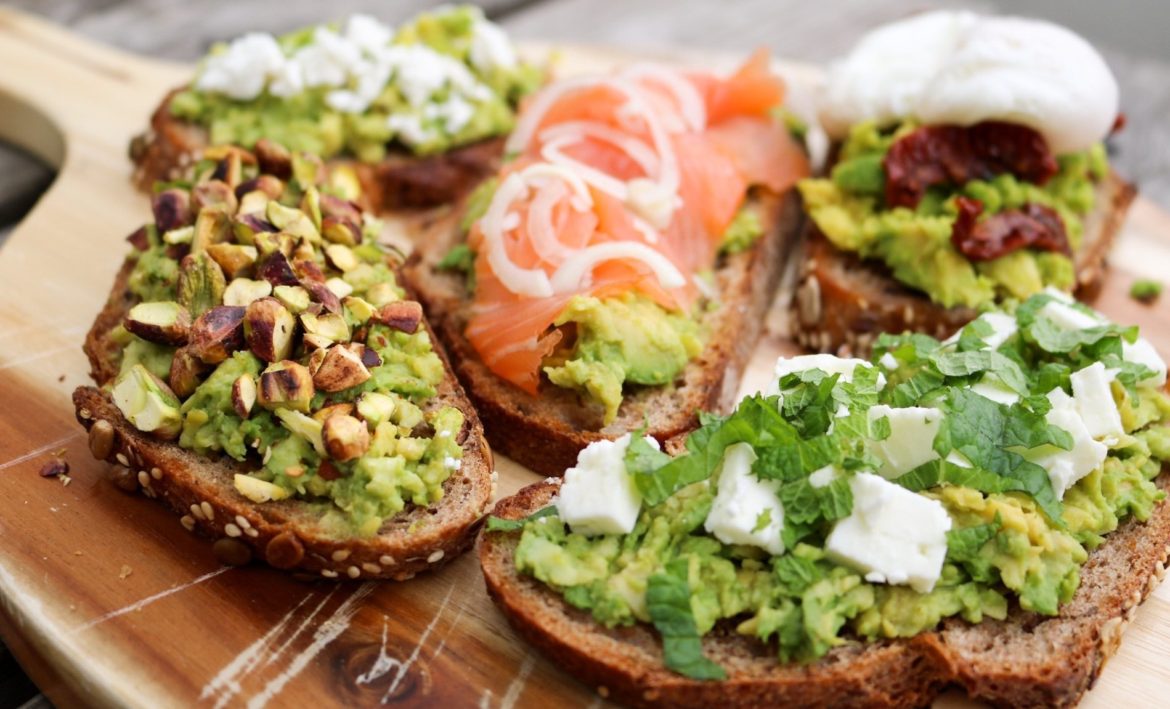 5 verschillende avocado toast