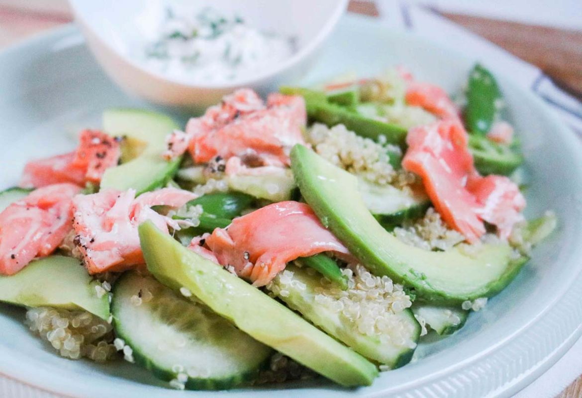 Quinoasalade_met_zalm_en_sugar_snaps