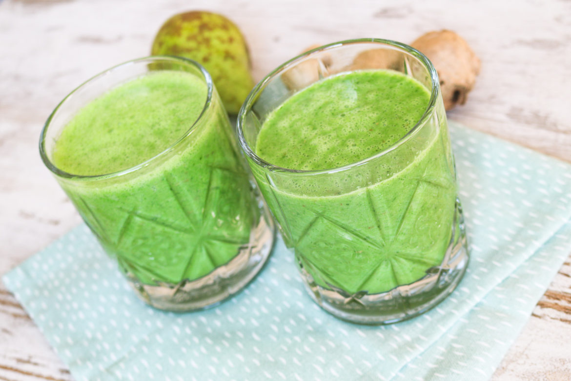 smoothie-spinazie-peer-gember-yoghurt-2