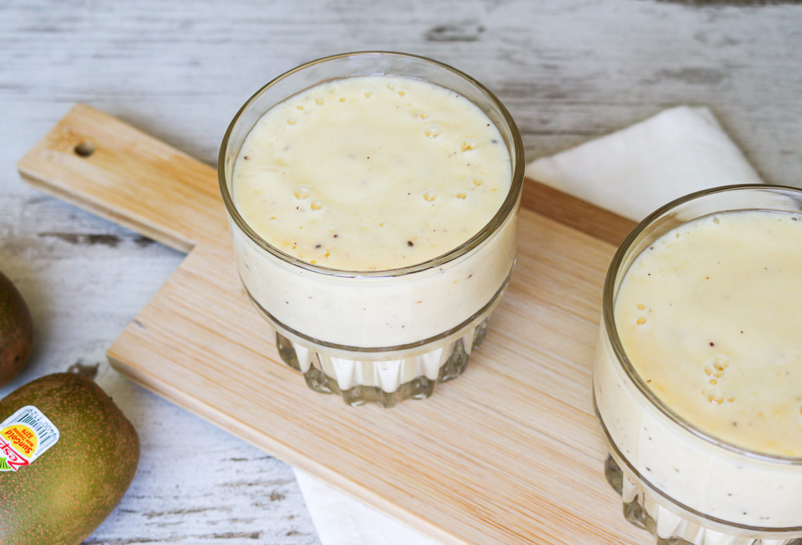 Smoothie-banaan-kiwi-karnemelk